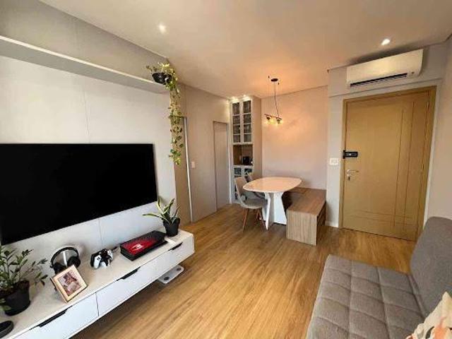 Apartamento com 1 dormitório à venda, 46 m² por R$ 640.000,00 Campo Grande Santos/SP