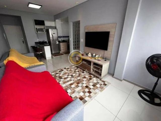 Apartamento com 1 dormitório à venda, 49 m² por R$ 495.000,00 Gonzaga Santos/SP