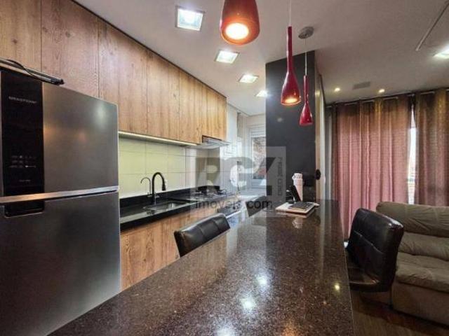Apartamento com 1 dormitório à venda, 50 m² por R$ 430.000,00 Vila Mathias Santos/SP