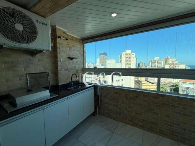 Apartamento com 1 dormitório à venda, 53 m² por R$ 360.000,00 Vilamar Praia Grande/SP