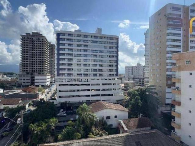 Apartamento com 1 dormitório à venda, 54 m² por R$ 390.000,00 Vila Guilhermina Praia Grande/SP