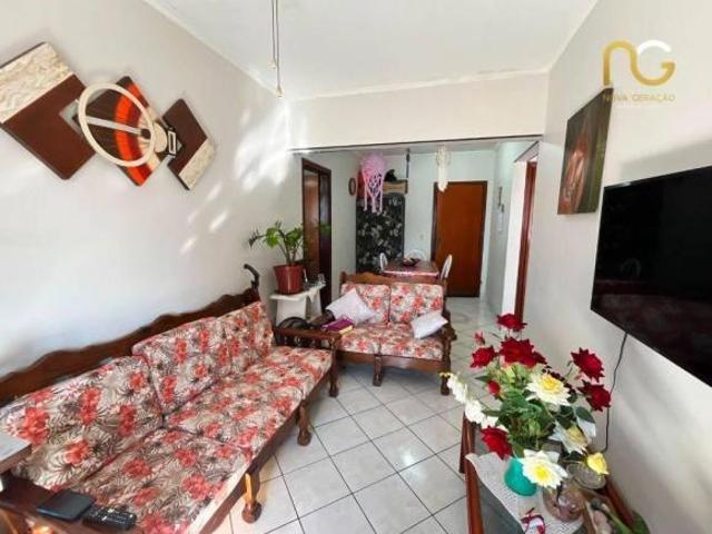 Apartamento com 1 dormitório à venda, 56 m² por R$ 295.000,00 Aviação Praia Grande/SP