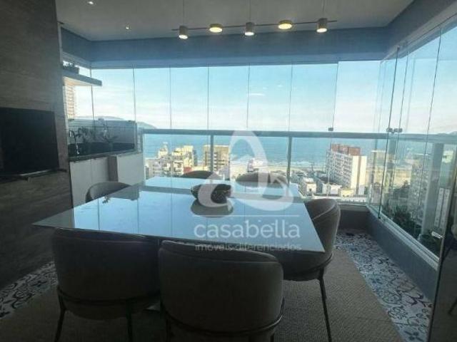 Apartamento com 1 dormitório à venda, 58 m² por R$ 970.000,00 Pompéia Santos/SP