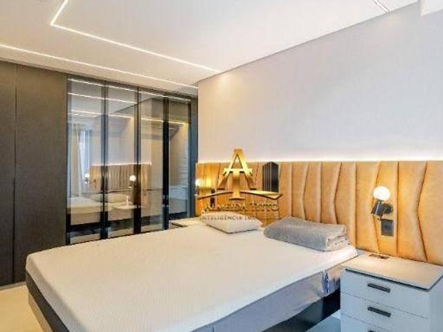 Apartamento com 1 dormitório à venda, 90 m² por R$ 1.690.000,00 Edifício Wave Barueri/SP