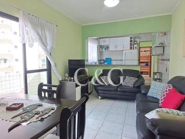 Apartamento com 1 dormitório à venda, Vista mar e 59 m² por R$ 325 Tupi Praia Grande/SP