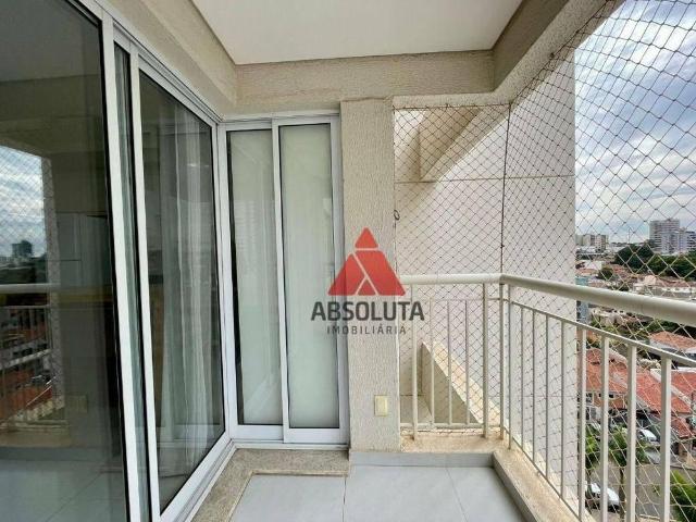 Apartamento Com 1 Dormitório Para Alugar, 48 m² por R$3.711,00/mês Vila Frezzarim Americana/sp