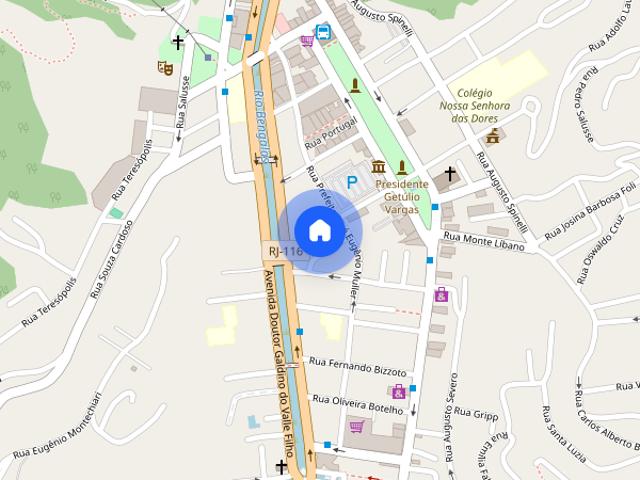 Apartamento com 1 dormitório para alugar, 43 m² por R$ 1.475,66/mês Centro Nova Friburgo/RJ