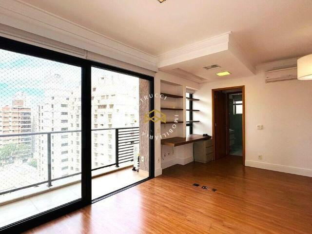 Apartamento com 1 dormitório para alugar, 56 m² Cambuí Campinas/SP