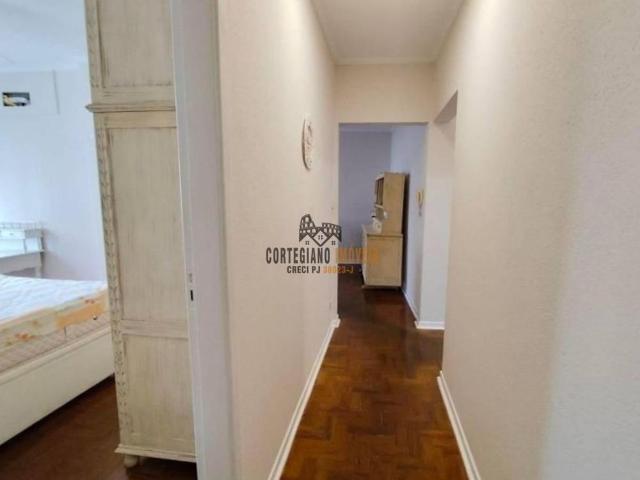 Apartamento Com 1 Dormitório Para Alugar, 69 m² por R$3.500,02/mês Gonzaga Santos/sp
