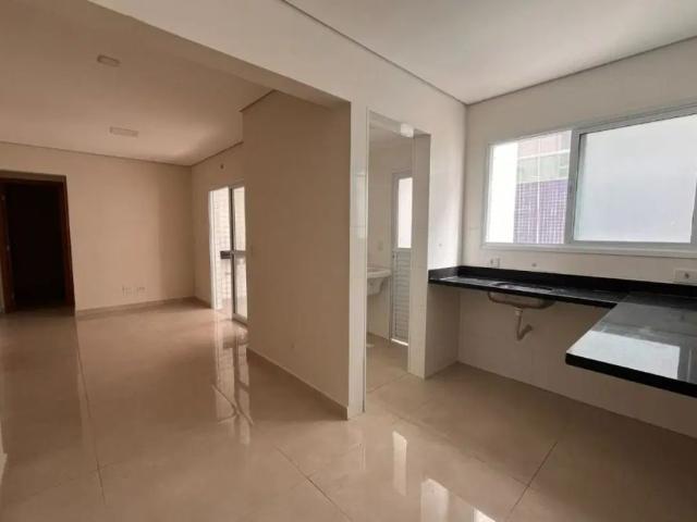 Apartamento com 1 dormitório para venda ou locação 1 vaga de garagem e piscina na cobertura Caiçara, Praia Grande/SP