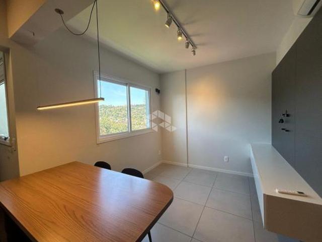 Apartamento com 1 dormitório, semimobiliado em Santa Cruz do Sul