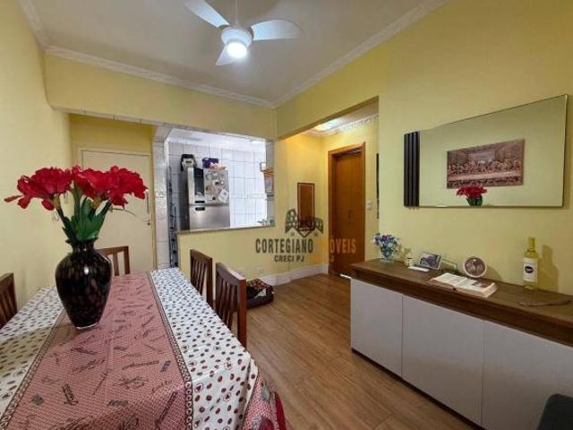 Apartamento com 1 dormitório 01 quadra da praia do Embaré venda, 50 m² por R$ 370.000 Embaré San