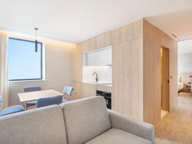 Serviced Apartment in Porto with Sofa Bed