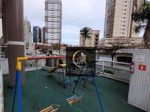 Apartamento com 1 quarto à venda, 45 m² por R$ 350.000 Caiçara Praia Grande/SP