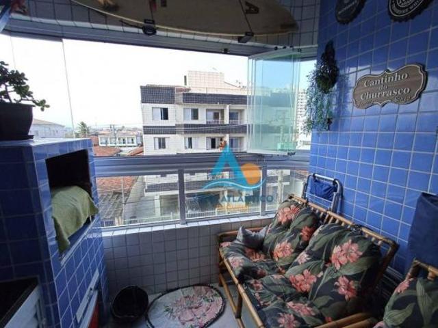 Apartamento com 1 quarto à venda, 52 m² por R$ 390.000 Maracanã Praia Grande/SP