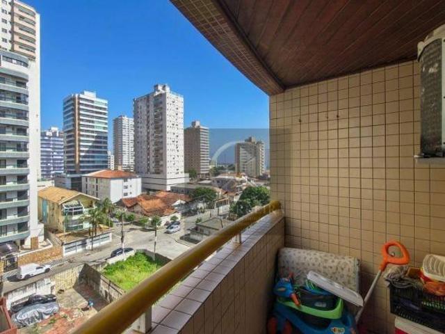 Apartamento com 1 quarto à venda, 33 m² por R$ 265.000 Aviação Praia Grande/SP