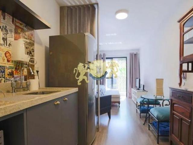 Apartamento com 1 Quarto à venda, 30m² Santa Cecília