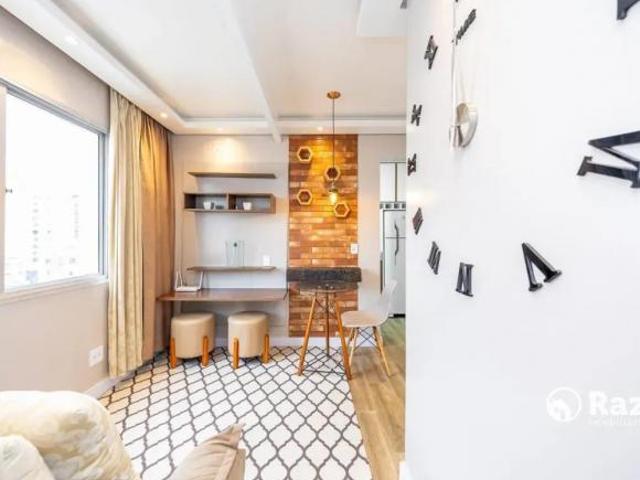 APARTAMENTO COM 1 QUARTO ÁREA TOTAL DE 39,99m² CENTRO REF 6300