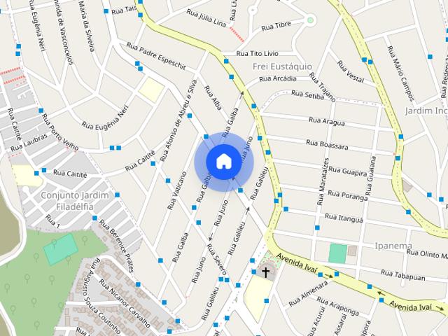 Apartamento com 1 quarto para alugar em Belo Horizonte, no bairro Glória