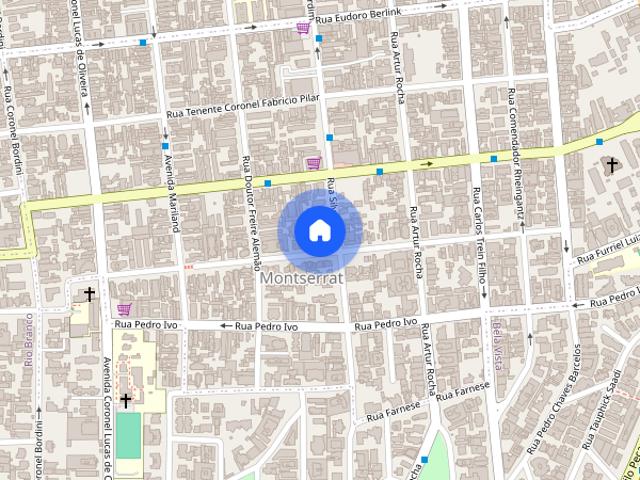 Apartamento com 1 quarto para alugar na Rua Tito Lívio Zambecari, 556, Mont Serrat, Porto Alegre, 39 m2 por R$ 2.220