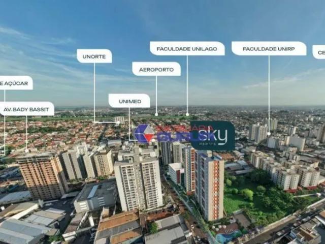 Apartamento com 2 dormitórios à venda, 63 m² por R$ 486.413,94 Vila Redentora São José do Rio Pr