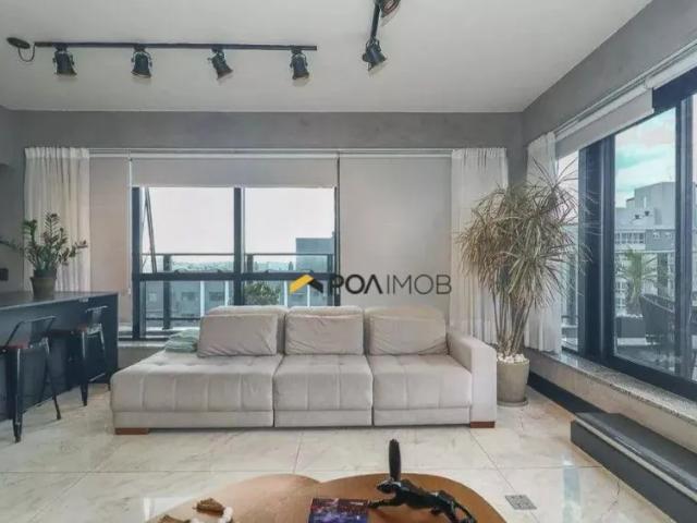 Apartamento com 2 dormitórios para alugar, 128 m² por R$ 11.532,00/mês Central Parque Porto Aleg