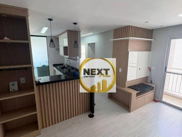 Apartamento Com 2 Dormitórios, 49 m² Venda por R$381.600ou Aluguel por R$2.640,00/mês Cida