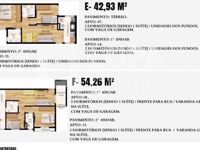 Apartamento com 2 dormitórios á venda na Vila Nova Mazzei