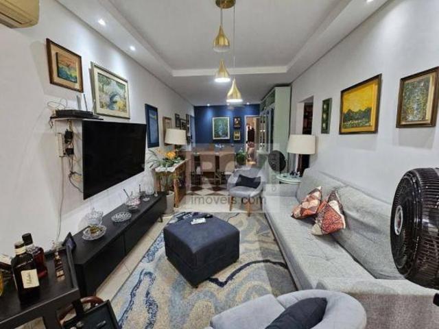 Apartamento com 2 dormitórios à venda, 103 m² por R$ 635.000,00 Ponta da Praia Santos/SP