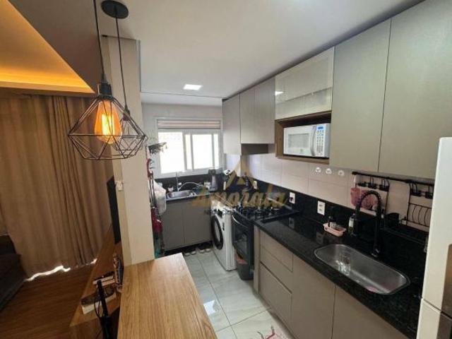 Apartamento com 2 dormitórios à venda, 45 m² por R$ 275.000 Cariobinha Americana/SP