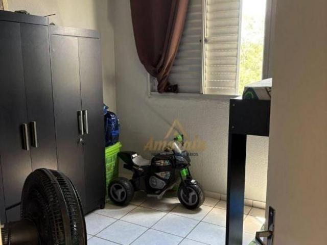 Apartamento com 2 dormitórios à venda, 48 m² por R$ 146.000 Parque Residencial do Lago Santa Bár