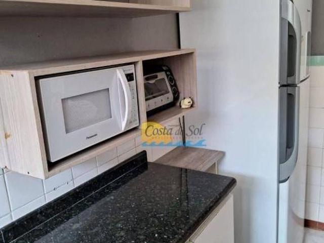 Apartamento com 2 dormitórios à venda, 48 m² por R$ 298.000,00 Vila Guilhermina Praia Grande/SP