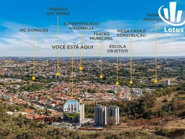 Apartamento com 2 dormitórios à venda, 49 m² Nova Jaguariúna Jaguariúna/SP