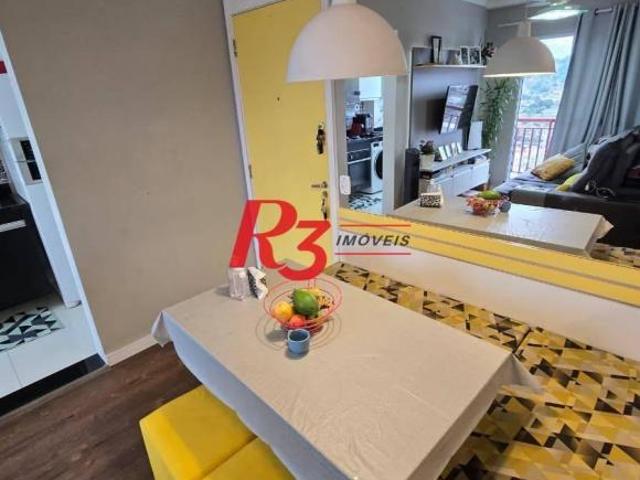 Apartamento com 2 dormitórios à venda, 49 m² por R$ 378.000,00 Castelo Santos/SP