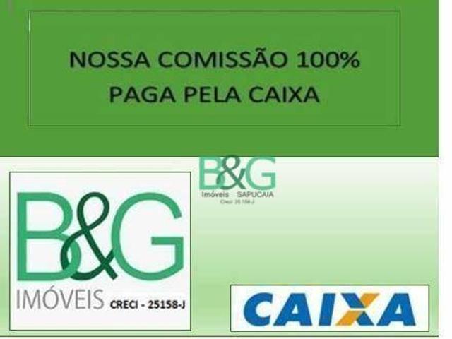 Apartamento com 2 dormitórios à venda, 40 m² por R$ 87.819,45 Jardim Botura