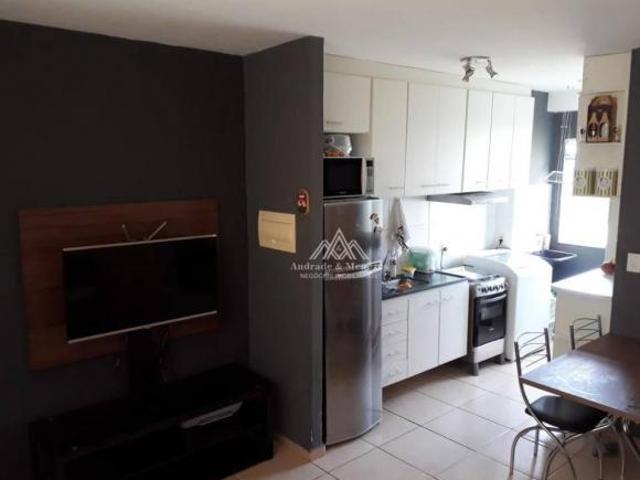Apartamento com 2 dormitórios à venda, 42 m² por R$ 140.000 Ribeirão Verde Ribeirão Preto/SP