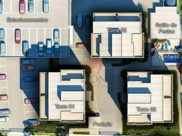 Apartamento com 2 dormitórios à venda, 55 m² por R$ 284.900,00 São Luiz Gravataí/RS
