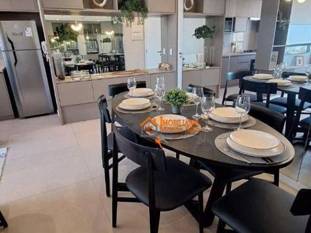 Apartamento com 2 dormitórios à venda, 56 m² por R$ 650.000,00 Vila Rosália