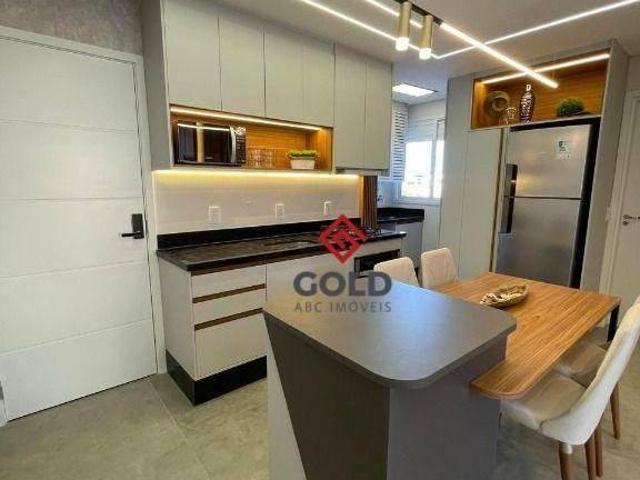 Apartamento com 2 dormitórios à venda, 56 m² por R$ 680.000,00 Jardim do Mar São Bernardo do Cam