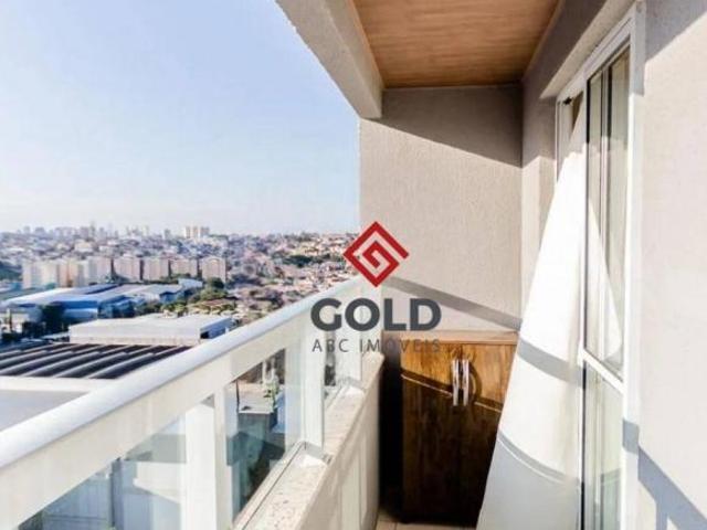 Apartamento com 2 dormitórios à venda, 50 m² por R$ 365.000,00 Parque Capuava Santo André/SP