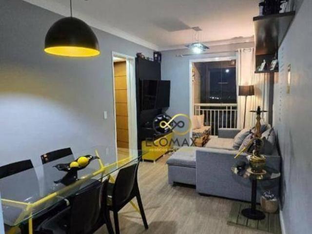 Apartamento com 2 dormitórios à venda, 50 m² por R$ 375.000,00 Jardim Santa Mena Guarulhos/SP