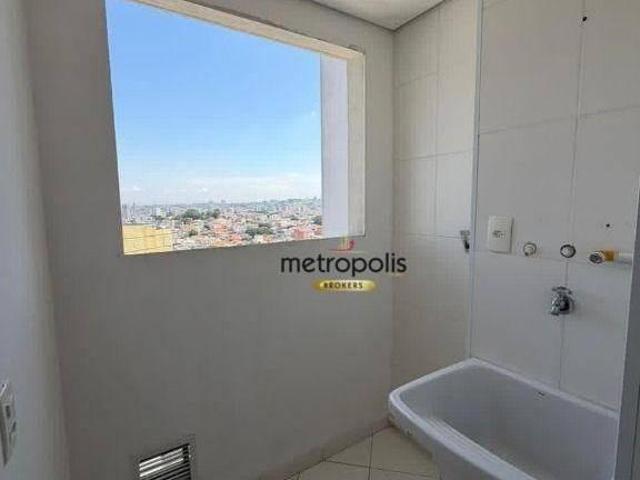 Apartamento com 2 dormitórios à venda, 50 m² por R$ 375.000,00 Parque Jaçatuba Santo André/SP