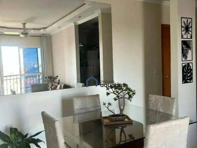 Apartamento com 2 dormitórios à venda, 51 m² Residencial Bosque dos Ipês São José dos Campos/SP