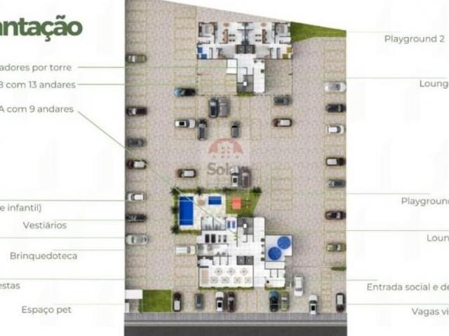Apartamento com 2 dormitórios à venda, 64 m² por R$ 319.400,00 Vila São José Taubaté/SP