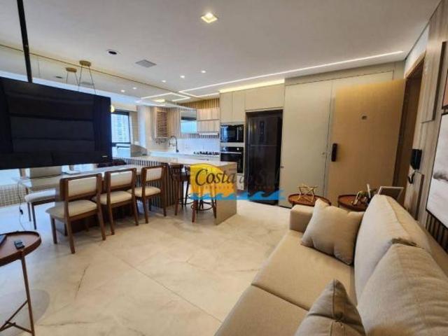 Apartamento com 2 dormitórios à venda, 65 m² por R$ 722.000,00 Ponta da Praia Santos/SP