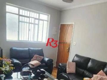 Apartamento com 2 dormitórios à venda, 60 m² por R$ 480.000,00 Campo Grande Santos/SP