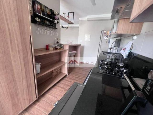 Apartamento com 2 dormitórios à venda, 60 m² por R$ 535.000,00 Balneario Tropical Paulínia/SP