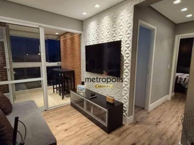 Apartamento com 2 dormitórios à venda, 60 m² por R$ 780.000,00 Santa Paula São Caetano do Sul/SP