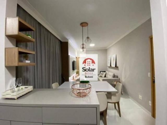 Apartamento com 2 dormitórios à venda, 74 m² por R$ 430.000,00 Vila São José Taubaté/SP