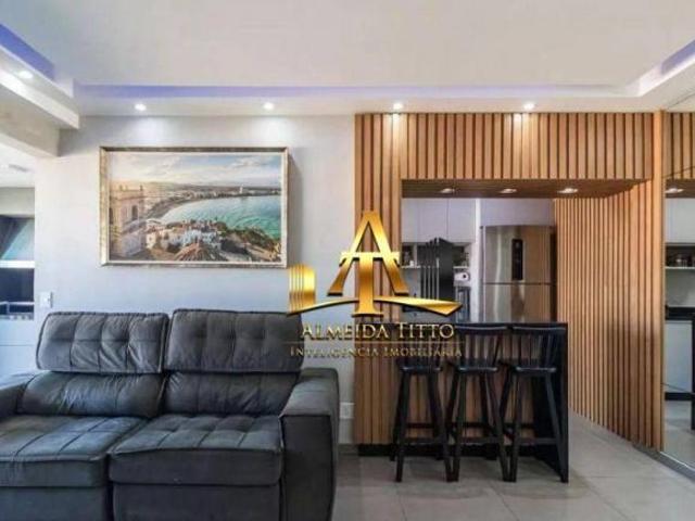 Apartamento com 2 dormitórios à venda, 76 m² por R$ 1.095.000,00 Edifício Bellagio Ecopark Barue
